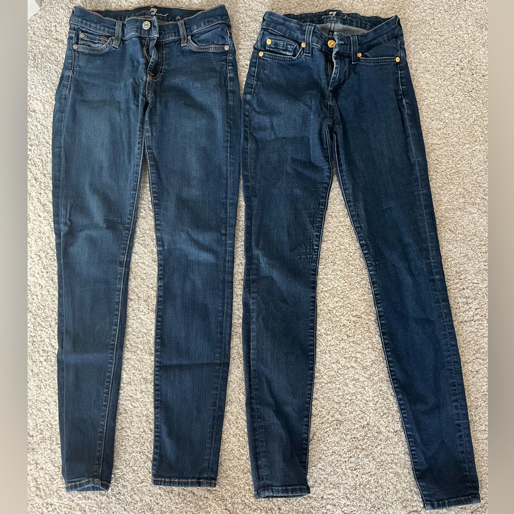 7 For All Mankind Skinny Jeans